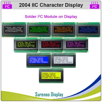 Serial IIC I2C TWI 2004 204 20*4 limba engleză și Japoneză Caracter Modulul LCD Panou de Afișaj Ecran pentru Arduino