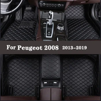 Personalizate covorase auto Pentru Peugeot 2008 2019 2018 2017 2016 2015 2014 2013 Covoare Interior Auto Accesorii Pad Acoperă Covoare