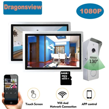 Dragonsview Video Wireless Soneria Video Interfon Usa Sistem de Telefonie IP Wifi Inteligent Sistem de Securitate Acasă Multiplu de Sistem