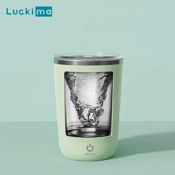 USB Reîncărcabilă Automată Agitare Magnetică Cană din Oțel Inoxidabil Cafea cu Lapte Amestecarea Cana Blender Inteligent Mixer Sticla de Apa