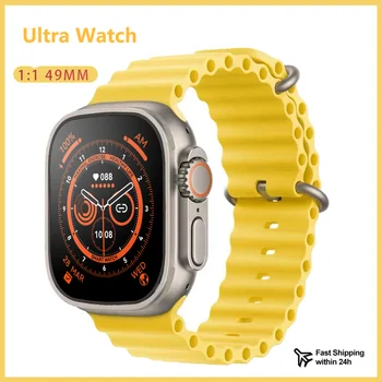 Sport Smartwatch Ceas Ultra Seria 8 Bărbați Femei Ceas Inteligent Ultra NFC Bluetooth Apel Ceasuri Sport de Încărcare Wireless Pentru Apple