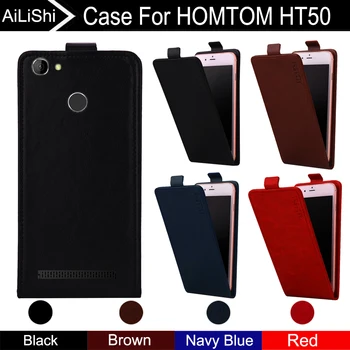 AiLiShi Pentru HOMTOM HT50 Caz în Sus Și în Jos pe Verticală Telefon Flip din Piele de Caz HT50 HOMTOM Accesorii Telefon 4 Culori de Urmărire !