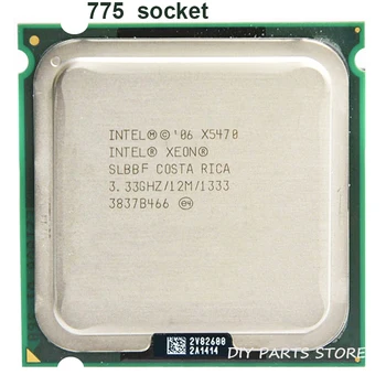 INTEL XEON X5470 CPU INTEL X5470 PROCESOR quad core 3.3 MHZ LeveL2 12M Munca pe LGA 775 placa de baza