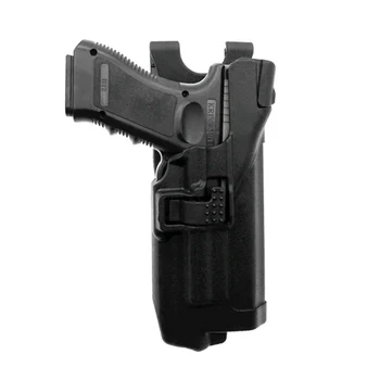 Militare Tactice Toc Pistol Clasa 3 de Blocare Noapte Războinic Lanterna serie Centura Toc de pistol pentru Glock 17 18 30 31