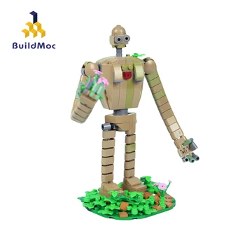 MOC Laputa Robot Soldat Figura Blocuri Kit Anime Castelul Sky City Caracterul Brickheadz Caramida Model DIY pentru Copii Jucarii Cadou