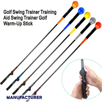 40Inch Leagăn de Golf Ajutor de Formare de Golf Warm-up Rod Practici Stick de Golf Pentru Adulți Golf Incepatori Golf de Instruire Practica