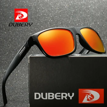 DUBERY ochelari de Soare Polarizat ochelari de Soare Negru Bărbați de Conducere Nuante de sex Masculin Retro Ochelari de Soare Pentru Barbati Vara Oglindă Pătrată Oculos D182