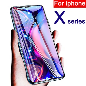 Sticlă de protecție Caz Pentru iPhone X XR XS MAX sticla tremp detelefon aiPhone 10 sx rx xmax xmas glas de siguranță film 9h
