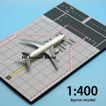 miniatură 1:400 de Avion loc de parcare Pista de fundal Scena Simulat Aeroport Model de Aranjament 20*30cm