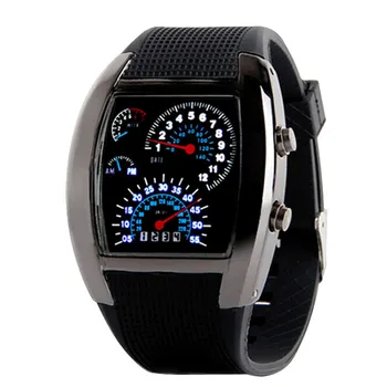 2021 Izbucni Electronice de Aviație Ceas cu LED Sport Barbati Ventilator Bord Creative Producătorii de ceasuri de Păr produse Vrac en-Gros