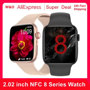 Noul Smartwatch Ecran Tactil Complet Sport Fitness Brățară NFC Ceasuri de apelare Bluetooth Pentru ios Android Ceas Inteligent Pentru Barbati Femei