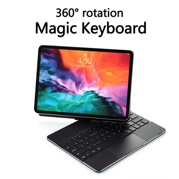 Magic Tastatura Pentru Apple iPad Pro 12.9 2020 2021 2018 Rotativ Pliante Bluetooth fără Fir cu Iluminare din spate Magnetic Caz Tastatură