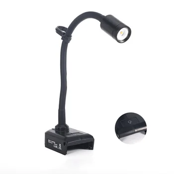 Mașină portabil Lampă de Lucru Flexibil Gooseneck Lumină LED-uri Pentru Maikta/Bosch/Milwaukee/Dewalt 18V Li-ion Pentru banc de lucru Strung