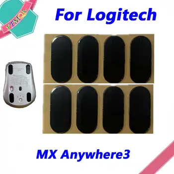 De vânzare la cald 5set Mouse Picioare Patine Tampoane Pentru Logitech MX Anywhere3 Mouse-ul fără fir Alb Negru Anti skid autocolant de înlocuire