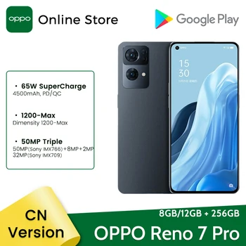 OPUS Reno7 Pro 5G Smartphone 8GB/12GB Dimensity 1200-Max 6.55