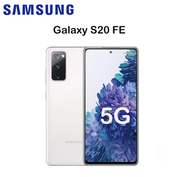 Samsung Galaxy S20 FE 5G 6.5 Inch G781U1 SAU G781B/DS Original telefon Mobil Snapdragon 865 NFC 6GB RAM128GB ROM Dual SIM Smartphone