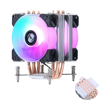 4 Conducte de Căldură CPU Cooler Pentru Intel LGA 2011 X79 X99 PC Placa de baza i5 i7 Procesor racit cu Aer 90mm Liniștită Ventilatorului de Răcire 3pin 4Pin