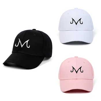 Majin Buu M LOGO Brodat Sepci de Baseball Japoneză Anime Bumbac Streetwear Tata Pălării Hiphop Barbati Sepci Snapback Femei Beanie Hat S