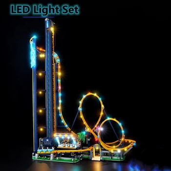 2022 NOU ÎN STOC Retrofit Electric RC LED Light Set Pentru Bucla Coaster Compatibile Cu LEGO 10303 Set de Blocuri Caramizi Jucarii