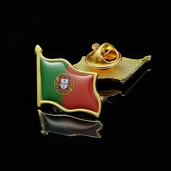 Portugalia Pavilion Email Pin Rever Insigna Broșă Moda Cadou Portugheză