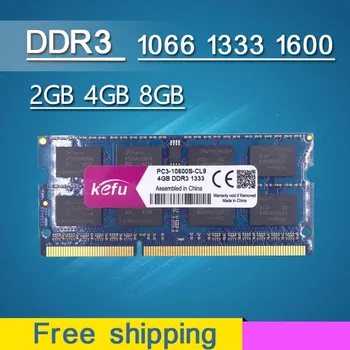 Promovarea DDR3 4GB 8GB 2GB 1066 si 1333 la 1600 1066mhz 1333mhz memorie Ram DDR3L 1600mhz DDR3 4GB SODIMM Sdram Memorie Memoria Laptop Notebook