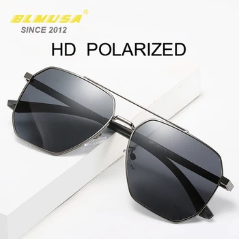 BLMUSA 2021 Polarizate Pătrat de Afaceri ochelari de Soare Pentru Barbati de Moda in aer liber Conducere Pescuit Femei Ochelari de Soare UV400 Gafas De Sol