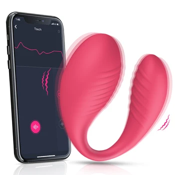 Jucarii sexuale APP Vibrator Bluetooth Penis artificial sex Feminin pentru Femei fără Fir Control de la Distanță Vibratoare Purta Vibratoare Dragoste Ou Jucărie pentru Cuplu