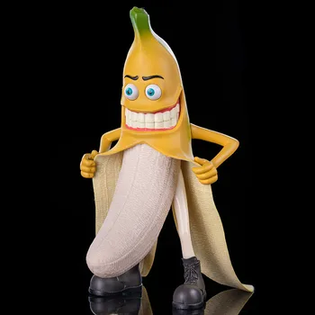 TL Jumbo Rău Banana Domnule Pvc Acțiune Figura Spoof Jucării Anime Amuzant Model de Jucărie Ornamente Decorative la Modă Juca Păpuși