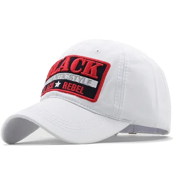 Noi Spălat Bumbac Șapcă de Baseball pentru Femei Broderie Neagra de pescuit Cap Snapback Hat Pentru Barbati Casquette Homme Gorras Os Capac Pentru Femei