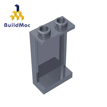 BuildMOC 87544 Panel 1 x 2 x 3 cu Suporturi Laterale - Gol Știfturi Pentru Construirea de Blocuri de Piese Educa DIY