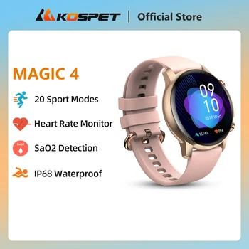 KOSPET Magic 4 Smartwatch Bărbați Negru 1.32