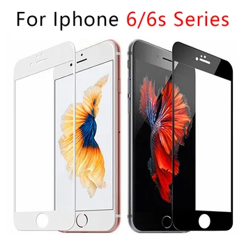 Caz Pentru Iphone 6 S 6s Plus 6plus 6splus S6 Complet Acoperă Sticla Pentru Apple Iphone6 am Telefon Iphon Ecran de Protecție