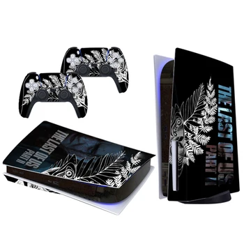 PS5 Disc Edition Piele Autocolant pentru Playstation 5 Console & 2 Controlere Decal Acoperire de Vinil de Protecție Piei de Stil