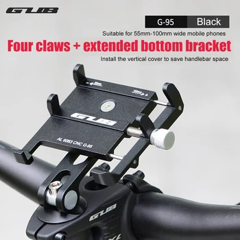 GUB G93 G95 Biciclete Suport de Telefon din Aliaj de Aluminiu Drum de Munte cu Bicicleta Heatset Pac Telefon Mobil Suport de Montare pentru iphone Samsung 4-7