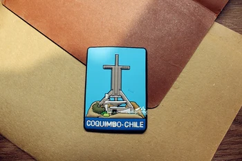 Coquimbo, Chile Turism Turism Turism de Suveniruri Cauciuc 3D Frigider Magnet de Frigider IDEE de CADOU