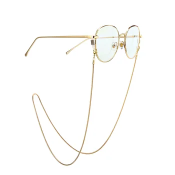 De înaltă Calitate de Simplu Lanț de Șarpe pentru Bărbați și Femei de Aur ochelari de Soare de Culoare Lanț de Ochelari Titularii Curea Ochelari de Curele