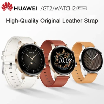 20mm original Curea pentru Huawei Gt2 Watchband Pentru Huawei Watch 2 42mm/Migic2 42mm /ES Femei curea din Piele rosu/alb/verde/caise