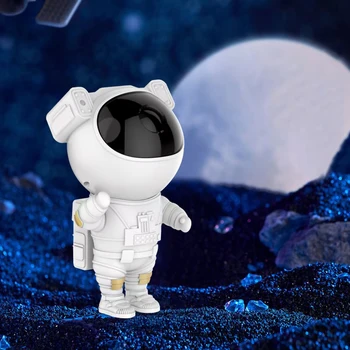 Astronaut Proiector LED Lumina de Noapte Stele Galaxie Nebuloasă Lampa de Noapte Cerul Înstelat Porjectors Dormitor Camera Copiilor Decor Lampă de Masă