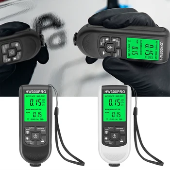 Calibru de grosime Digital Vopsea Auto Grosimea Filmului Tester LCD cu Lumina de Afișare Detectarea Automată Instrument de Măsurare Accesorii