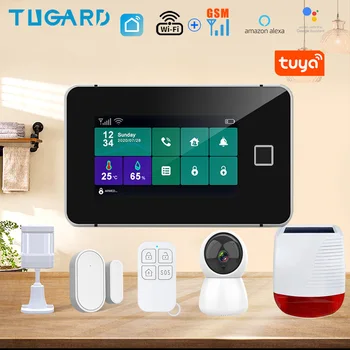 TUGARD G60+G20 Tuya WiFi Sistem de Alarma de Securitate aparat de Fotografiat IP 433Mhz Mișcare PIR Senzor de Usa Sirena Aplicație de Control Acasă Inteligent Kit Alarma