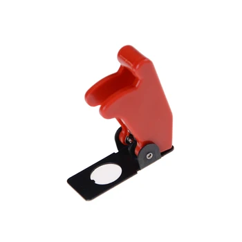 Mini Roșu Comutator rezistent la apa Boot, din Plastic de Siguranță Flip Cover Capac 1 BUC 12mm