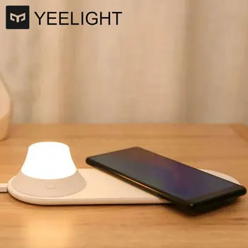 Yeelight LED Lumina de Noapte Cu Încărcător Wireless Atracție Magnetică Rapid de Încărcare Pentru iphone Samsung Telefoane Huawei
