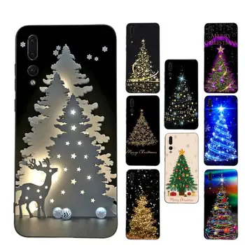 Merry Christmas Tree Cerb Cazul în care Telefonul pentru Huawei P30 40 20 10 8 9 lite pro plus Psmart2019