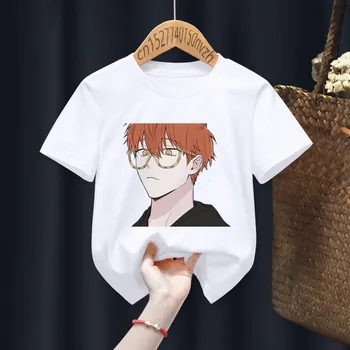 Mystic Messenger Amuzant Fată Băiat tricouri Copii Copil Anime Cadou Cadou Copil Mic Harajuku Haine,Picătură Navă