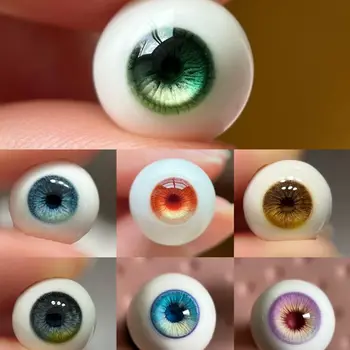 Papusa Ochi pentru 1/3 1/4 1/6 Bjd Papusa Ocular Ipsos Stereoscopic Ochi Linii Pur Manual Diy Fata Rochie de Până Păpuși Jucărie Accesorii