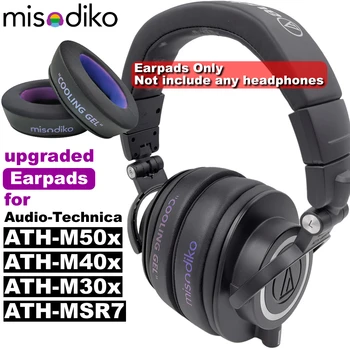 misodiko Modernizate Tampoane pentru Urechi Perne de Înlocuire pentru Audio-Technica ATH - M50x/ M40x/ M30x/ MSR7/ G1WL/ PDG1 Căști