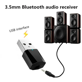 1 buc USB Bluetooth 4.2 Audio Stereo Receiver Pentru PC, MP3, MP4 pentru Căști Difuzor Utilizare Practică