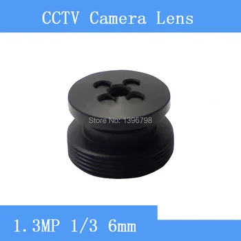 PU'Aimetis Fabrica direct cu infrarosu HD 1.3 MP camera de supraveghere negru buton în formă de lentile 6mm filet M12 lentile CCTV