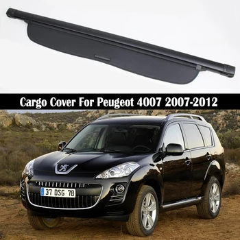 De Marfă din spate Acoperire Pentru Peugeot 4007 2007 2008 2009 2010 2011 2012 confidențialitate Portbagaj Ecran Scut de Securitate umbra Accesorii