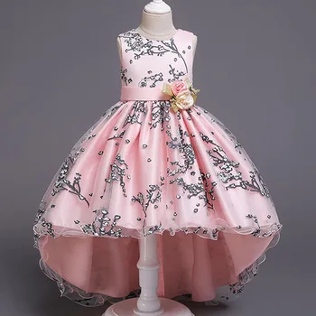 Fete Baby Flower Princess Ball Rochie Petrecere Rochie De Balet Pentru Copii Elegant De Naștere. Nunta Rochii De Crăciun Imbracaminte Copii